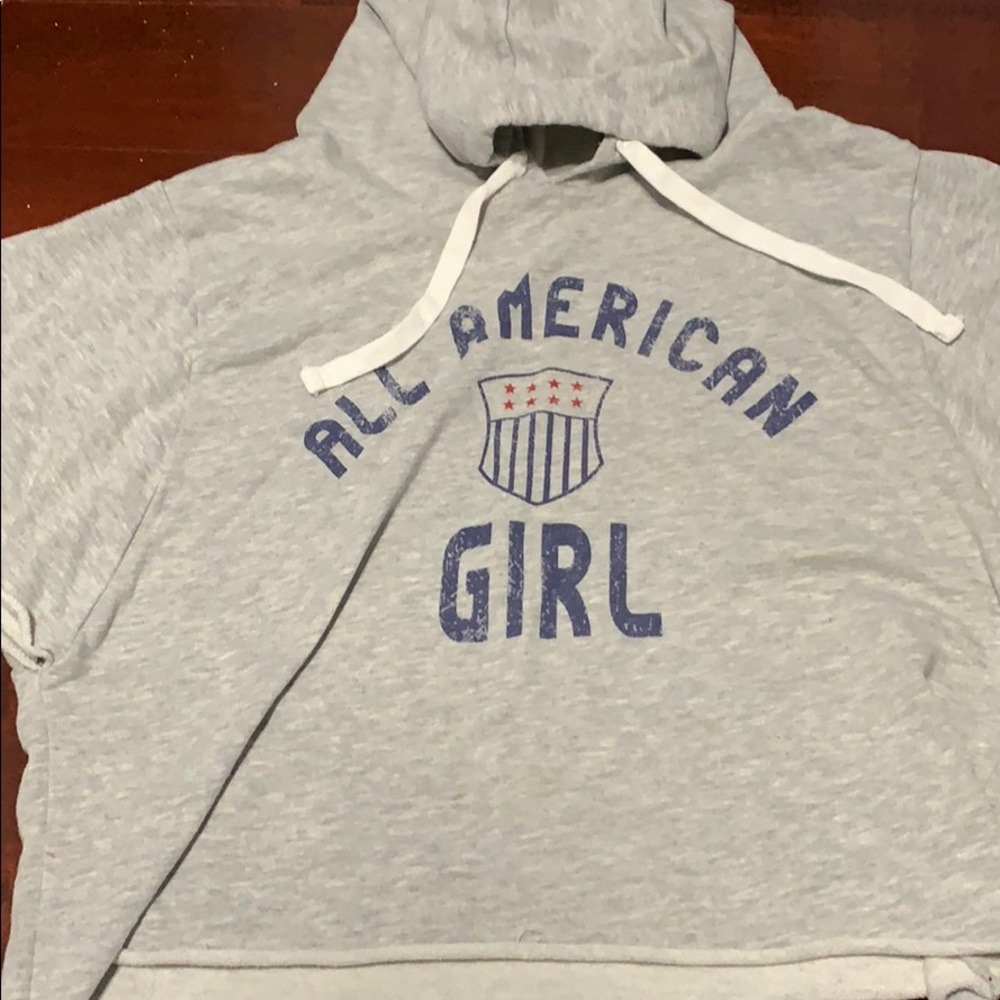 Cropped hoodie